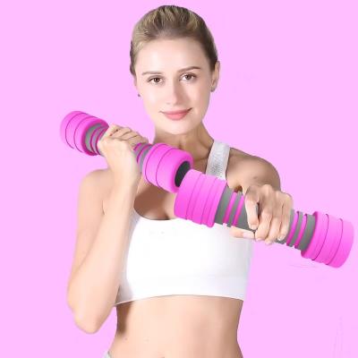 China New Design Fitness Dumbbell New Design Dumbbell Workout Neoprene Sponge Soft Dumbbells Set For Women Exercise Home Gym for sale