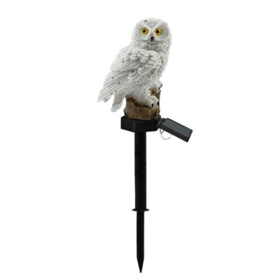 China Solar Outdoor Decorative Light Simulation Garden Lawn Light Animal Garden Owl Light for sale