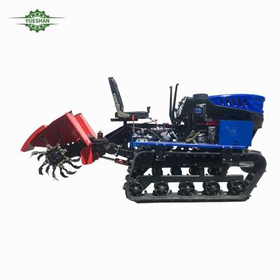 China Agriculture Planting YS Manufacturer 25HP 35HP Mini Crawler Mini Farm Tractor Dry Land Compact Paddy Tractor for sale