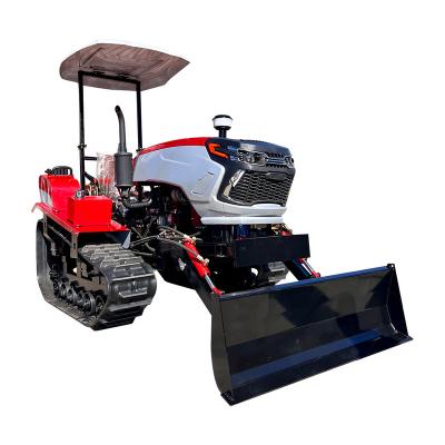 China Farm Garden Agriculture Cultivation Farm Quickly And Easy Garden Hp 60HP Crawler Tractor for sale