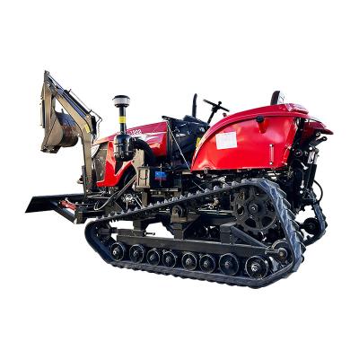 China Farm Work Machinery High Efficiency Agricultural Machinery Crawler Tractor for sale