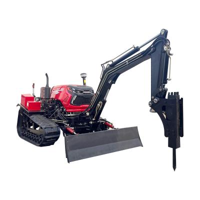 China Agriculture planting hot sale 50HP crawler tractor tracltors mini crawler tractor with front loader and backhoe for sale for sale