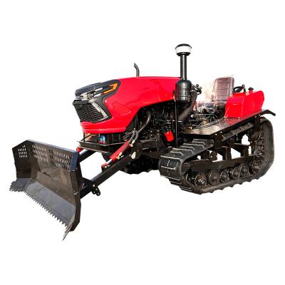 China Farm Work Machinery Small Crawler Tractors PTO System Farm Equipment 50hp Crawler Tractors Price for sale