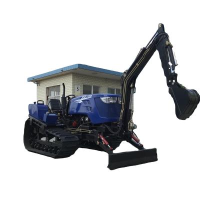 China Farm operate machinery china manufacture made cultivating agriculturing crawler tractor for sale