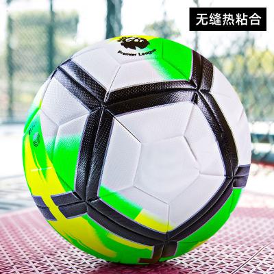 China 100% PU Polyurethane Thermal Bonded Match Quality Soccer Balls 6 Panel for sale