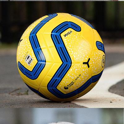 China Quality Chinese Promotional Thermal PU Suppliers Lamination Soccer Ball Bonding Footballs for sale