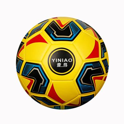 China Durable Football In PU Soccer Ball Training Equipment Soccer Ball Running Size 5 for sale