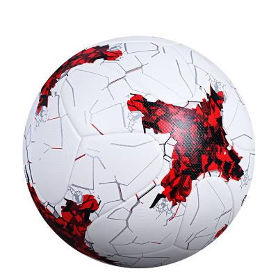 China Custom Logo 5 PU Official Match Ball Thermal Bonding Soccer Ball With Logo Football for sale