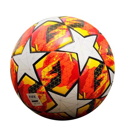 China Premium Quality Traning Football Soccer Ball Size Official Thermally Bonded Match Ball For Soccer Futsal Training Ball for sale