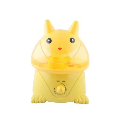 China Hotel 4.0L Cute Cool Mist Cartoon Jet Mist Household Kids Room Ultrasonic Dual Humidifier for sale