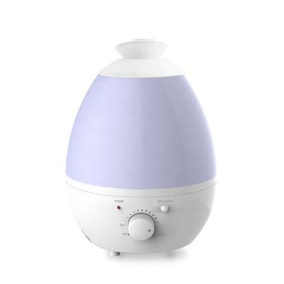 China 7 Color LED Night Light Outdoor Ultrasonic Electric Air Oil Diffuser Mini Humidifier for sale