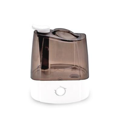 China Feel Comfortable Dual Tank Button Humidifier 3L Large Capacity Ultrasonic Nozzle Air Humidifier Household with LDE Night Light for sale