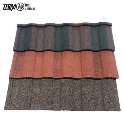 China Stone Coated Cheap Stone Coated Rooftop Stone Coated Roof Tile Metal Roofing Tiles Metal Roofing Tiles Metal Coated Roofing Tile for sale