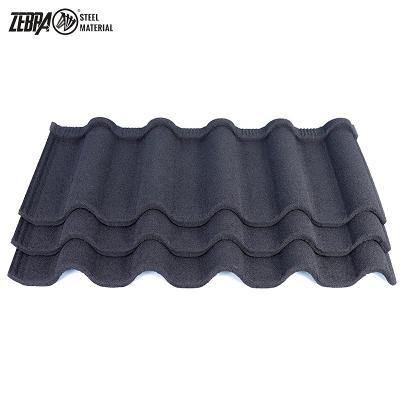 China Modern Roman Style Roof Tile High Quality Stone Coated Metal Roofing Tiles for sale