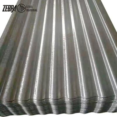 China Second Hand Waterproof GI GL Galvanized Corrugated Sheets Zinc Roofing Supplier for sale