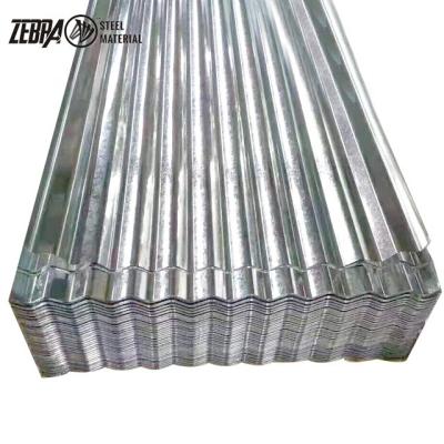 China Waterproof GI Corrugated Sheet Price List Standard Galvanized And Galvalume Metal Iron Roofing Sheet for sale