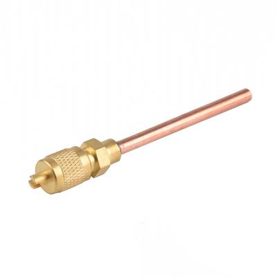 China General low price brass refrigerant filling valve for air conditioner for sale