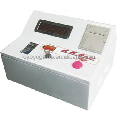 China High Speed ​​Coin Operated Lottery Ticket Counter Ticket Redemption 34X27X20CM for sale