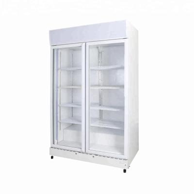 China Vertical Single-temperature Commercial No Frost , Frost Free Chiller Display Showcase Cooler Refrigerator for sale