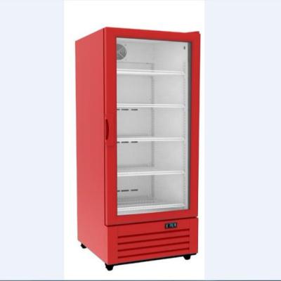 China Beer Bar Beverage Cooler Glass Front Refrigerator Cooler Showcase Spacious Commercial for sale