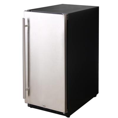 China HCK COMPRESSOR Built In Refrigerators 90L / 3.2 Cu.ft Outdoor Refrigerator Stainless Steel Factory Price for sale