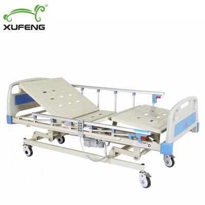 China Zhongshan Contemporary Cheap Medical 3 Positions Functions Electric Hospital Bed for sale