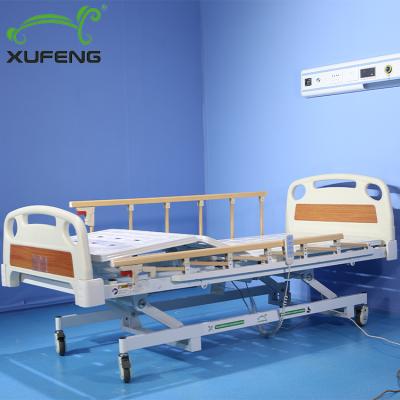 China XF8341 Hospital Inpatient Furniture 3 Function Home Nursing Electric Bed for sale