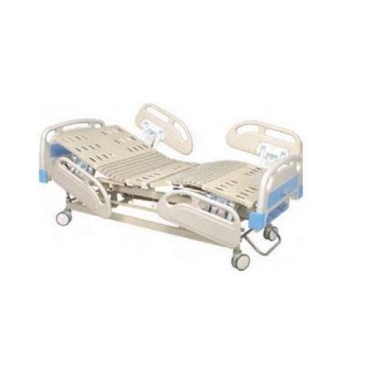 China 3 Movement Hospital Bed Triple Function Three Cranks Luxury Manual Hospital Bed Medical For Patient for sale