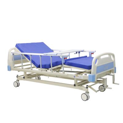 China Contemporary Cheap Price 2 Manual Crank Mechanical Hospital Bed for sale