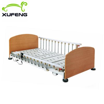 China Wooden Hospital Bed Super Low Functions Electric Nursing Home Nursing Bed Size 3 for sale