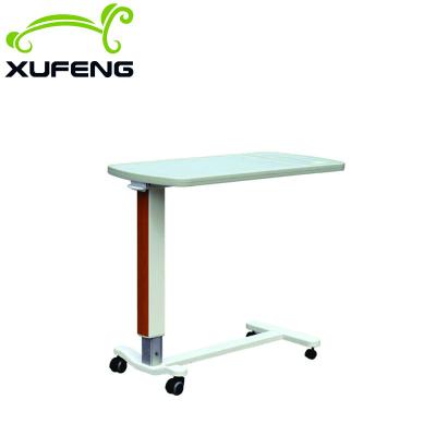 China Modern Beauty Hospital Adjustable ABS Hi-Low Over Bed Table for sale