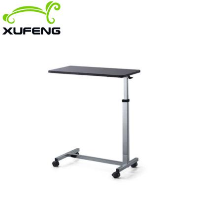 China XF688C Modern Height Adjustable Hospital Overbed Table For Dining / Food Table For Hospital Bed for sale