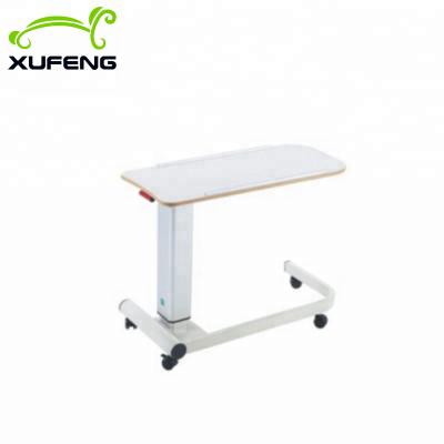 China Modern OBT Hospital Equipment U Type Low Bedside Over Bed Table for sale