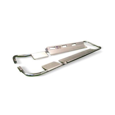 China Durable Emergency Rescue Medical Aluminum Alloy Scoop Detachable Stretcher for sale