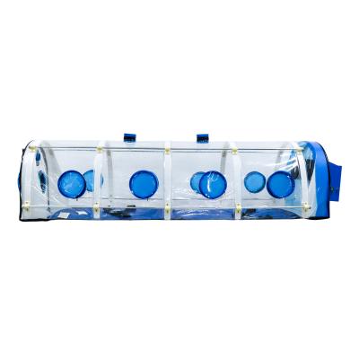 China Durable Negative Pressure Isolation Compartment Stretcher For Hospitals for sale