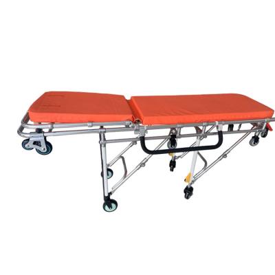 China Durable Auto Ambulance Stretcher Emergency Room Stretcher Patient Bed for sale