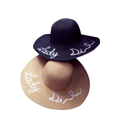 China China Raw Material Eco-friendly Fashion Summer Straw Hat for sale