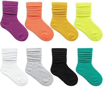 China QUICK DRY hotsale fashion babies cotton slouch socks for sale