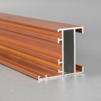 China door & Window curtain wall profile with bule for 6063 aluminum extrusion in Zhejiang China for sale