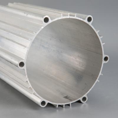 China Industial & Architectural 6063-T5 Alloy Circular & Square Tube With Anodize Silver For Aluminum Pipe for sale