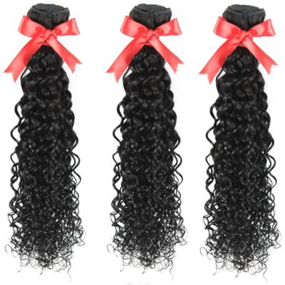 China Water Wave Indian Water Wave Hair Weave Bundles Natural Color Remy Hair Extensions Can Be Dyed 3Pc Hair Bundles for sale