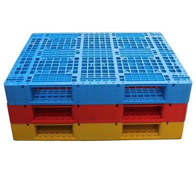 China Double Faced Pallets Capable Of 1200*1000 Mm Polyethylene Plastic Rack With Good Performance for sale