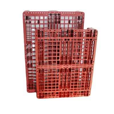 China Double Faced LINHUI 1200*1000mm Polyethylene Logistics Netherlands Plastic Pallets With Good Performance for sale