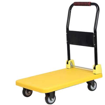 China Hand Foldable Stacking Easy To Use Heavy Duty Folding Cart For Home for sale