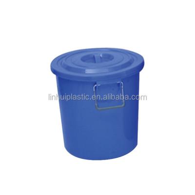 China With Wheels New Product HDPE 50liter Round Plastic Drums With Handles For Sale for sale