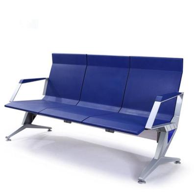 China T30-03 Classic Airport Waiting Chair Three-Seat Waiting Chair Polyurethane Soft Seat For Medical Waiting Chair for sale