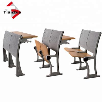 China School Sets New Design School Furniture WL-908 College Desk And Chair for sale