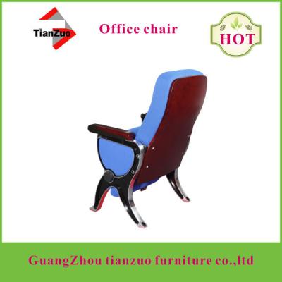 China Comfortable& Durable Theater Furniture Type And Fabric , Wood Material Cinema Chairs T-C30 for sale