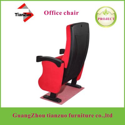 China Comfortable& Durable Plastic Material Theater Chair With Cup Hole For Malaysia for sale