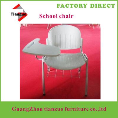 China Comfortable& Durable Furniture Student Used Chairs With Attached Tables for sale